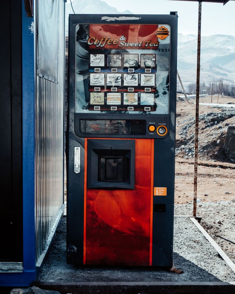 Coffee vending machine: the boiler and heating elements inside need regular descaling with a professional descaler